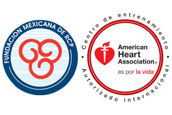 Logo de Fundación Mexicana de RCP y AHA